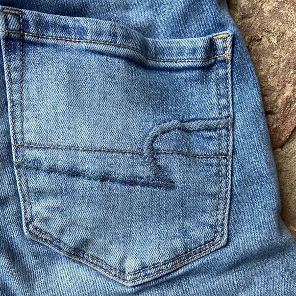 American Eagle Super Stretch Hi-Rise Jegging Crop Jeans Size 00 - Picture 11 of 13